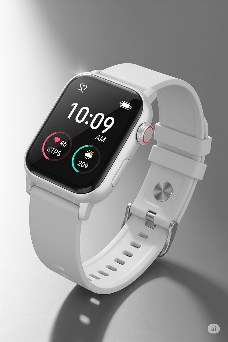 Smart Watch – Full Touch Screen, Bluetooth Calls & Health Monitor