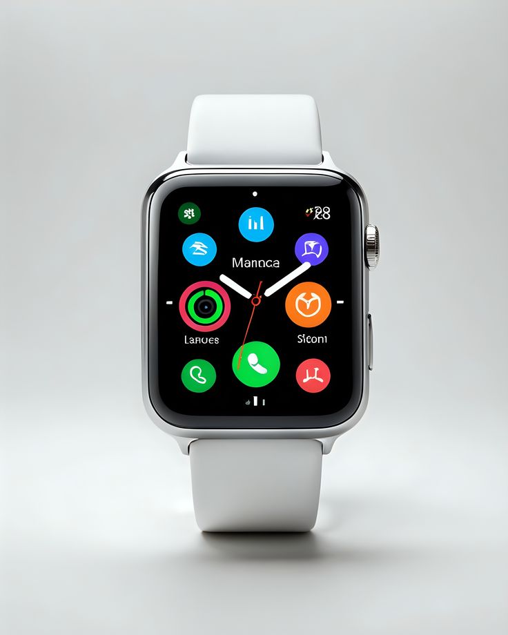 Smart Watch – Full Touch Screen, Bluetooth Calls & Health Monitor