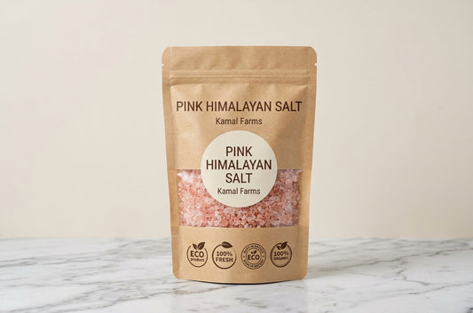 100% Pure & Organic Pink Himalayan Salt – Kamal Farms
