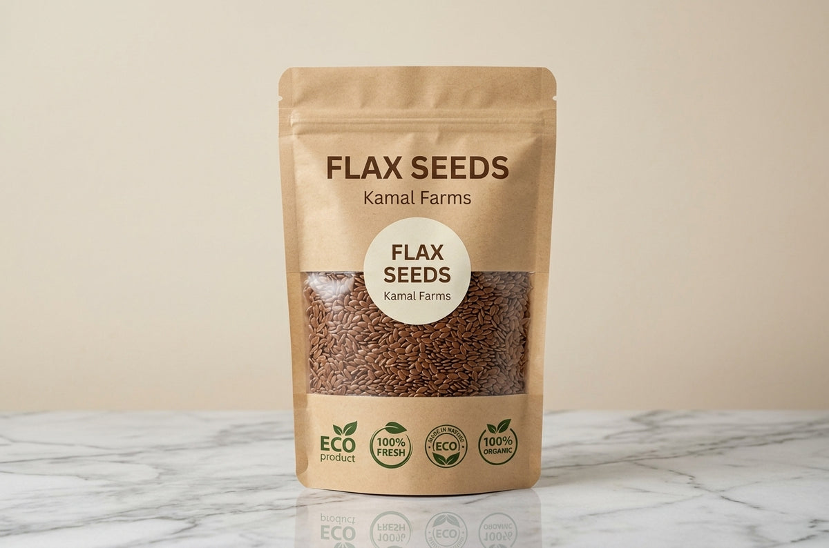 100% Pure & Organic Flax Seeds – Kamal Farms