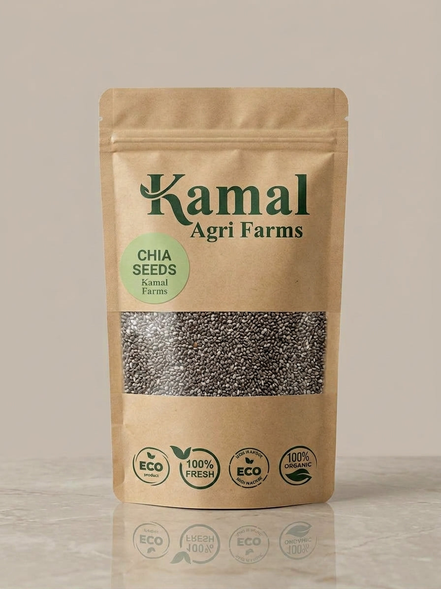 100% Pure & Organic Chia Seeds – Kamal Farms