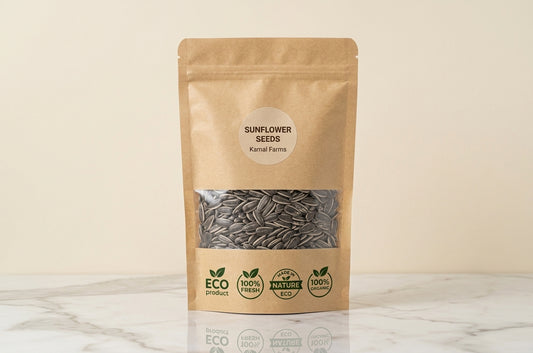 Title: 100% Organic & Pure Sunflower Seeds (Kamal Farms) - Premium Quality Raw Seeds
