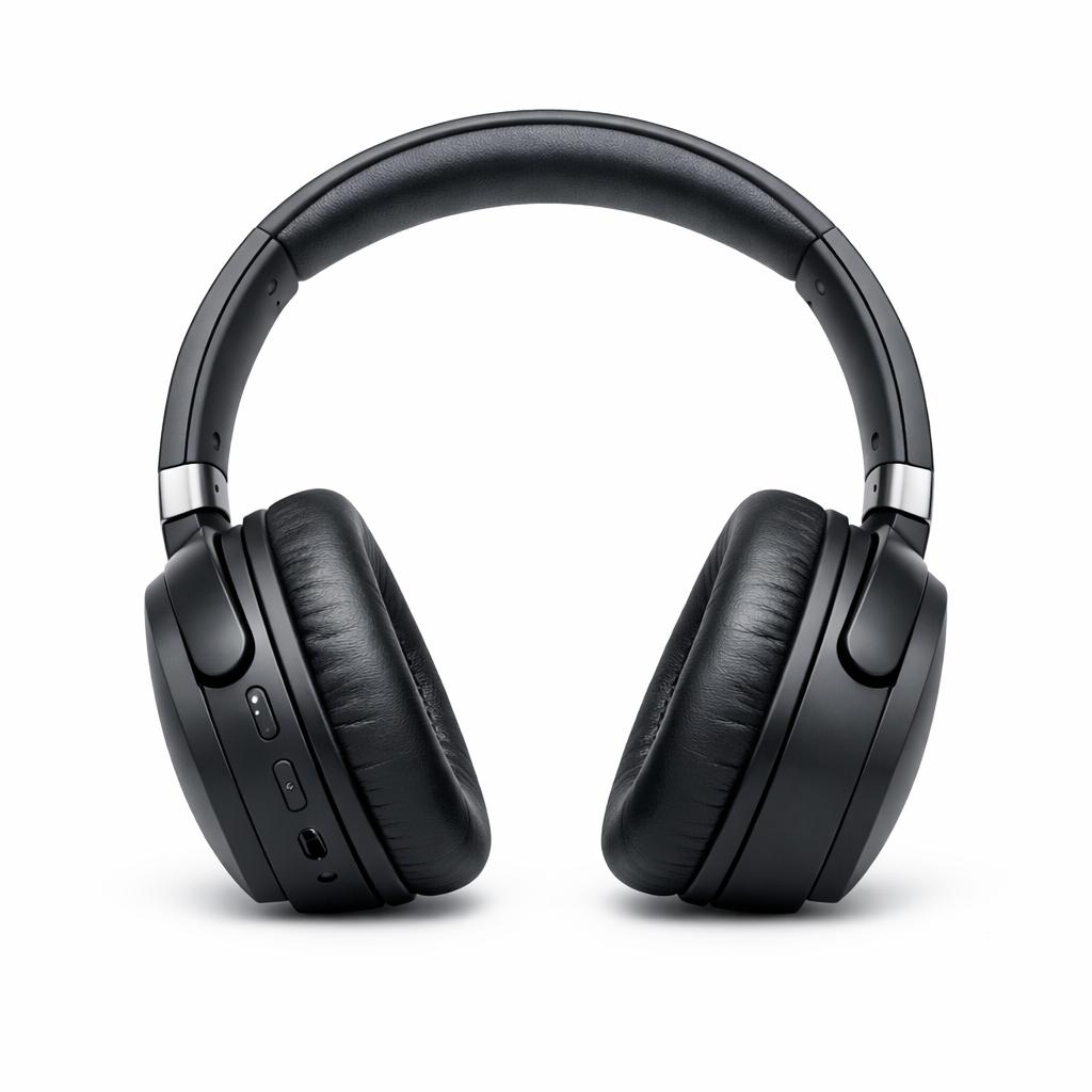 Wireless Gaming Headset with Noise-Cancelling Mic, Deep Bass & Soft Memory Foam Ear Cups